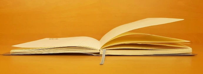 open wide book